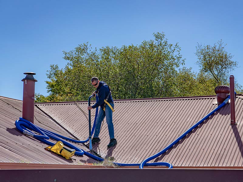 Welcome to BJS Home Maintenance Services Gutter Cleaning Residential